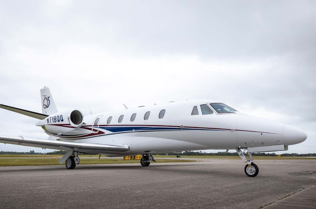 Image of tail N718QQ