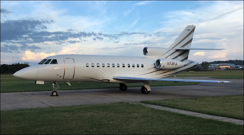 Image of tail N72FJ
