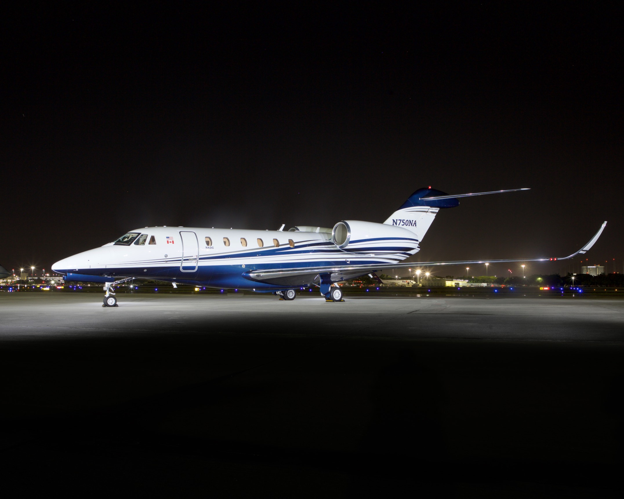 Image of tail N750NA