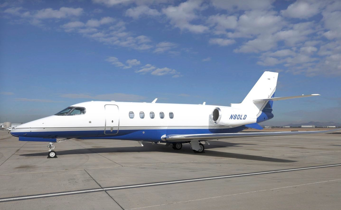 Image of tail N80LD