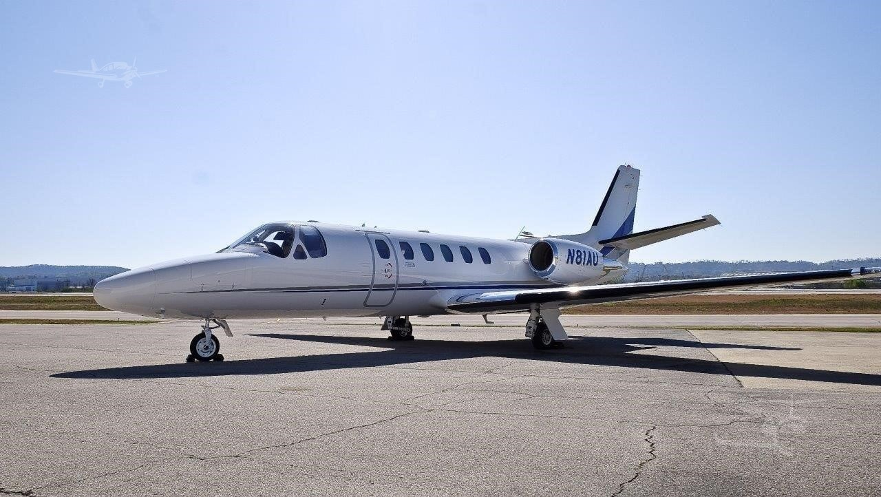 Image of tail N81AU