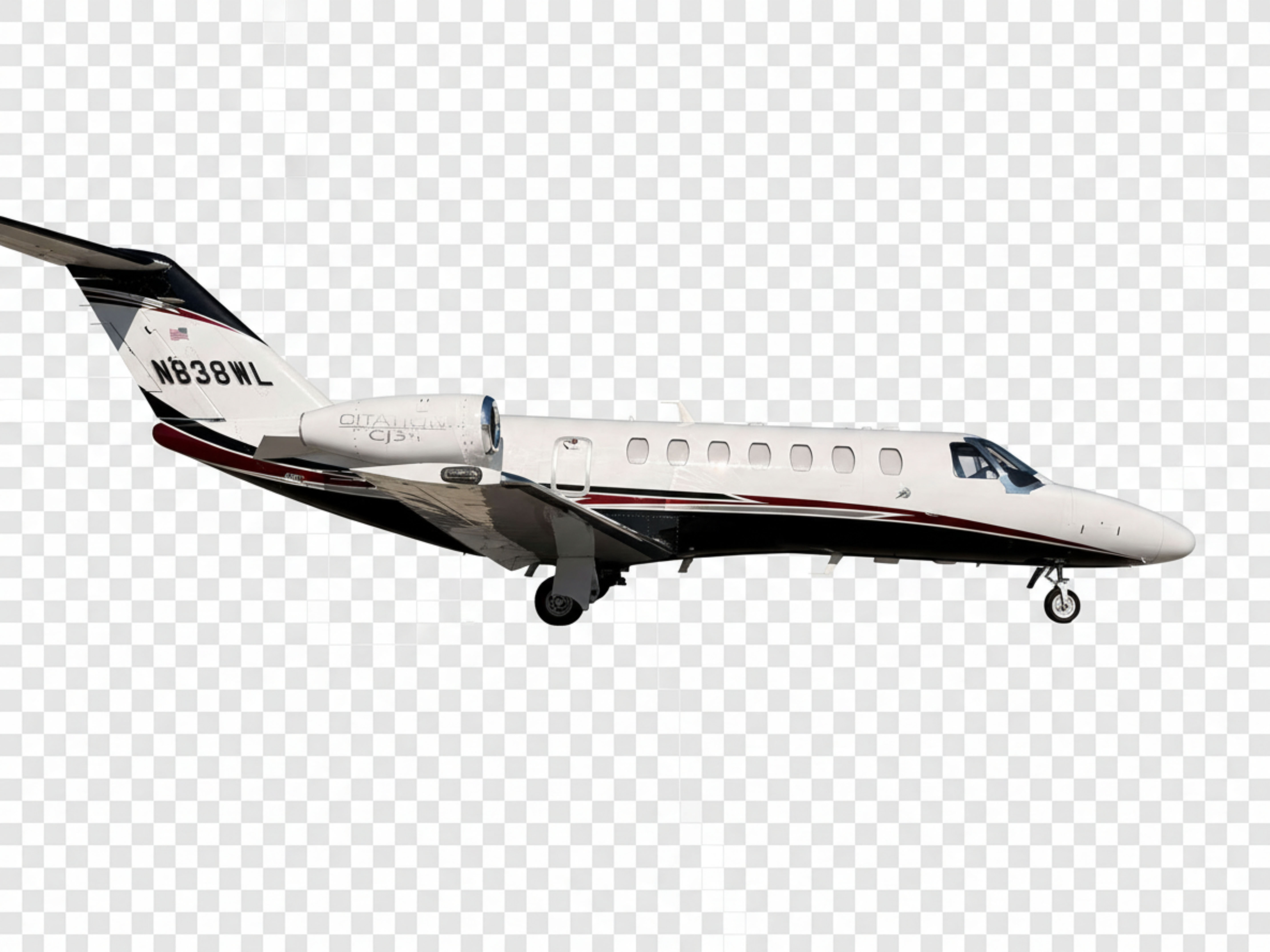 Image of tail N838WL
