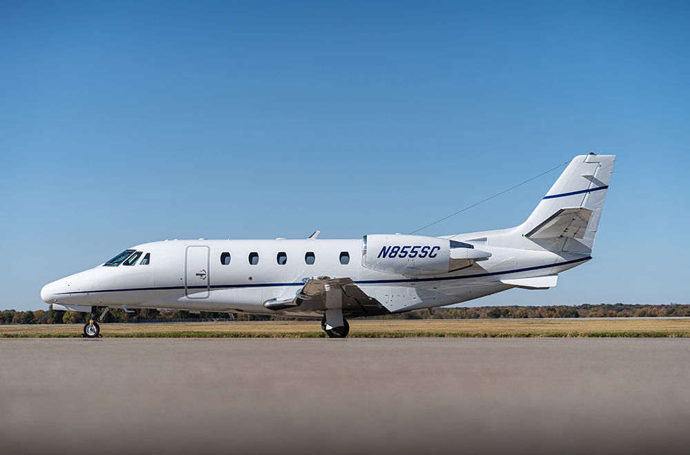 Image of tail N855SC