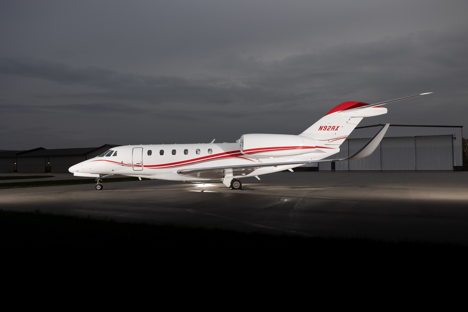 Image of tail N92RX