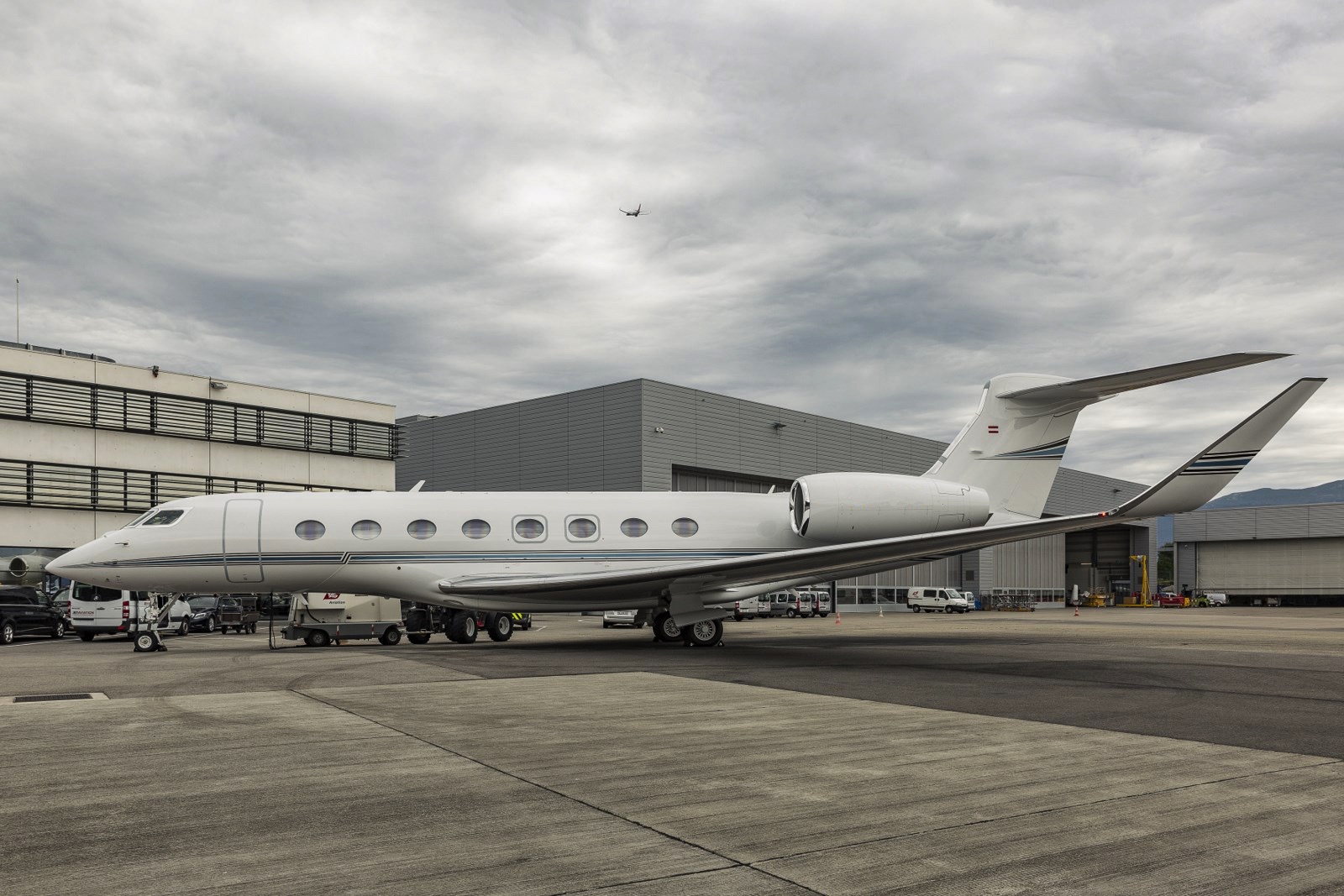 Image of tail OE-LUC