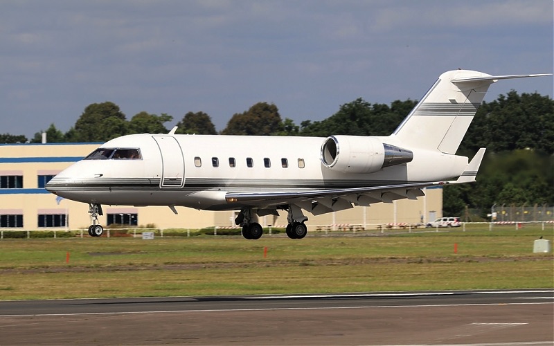 Image of tail VP-BGT