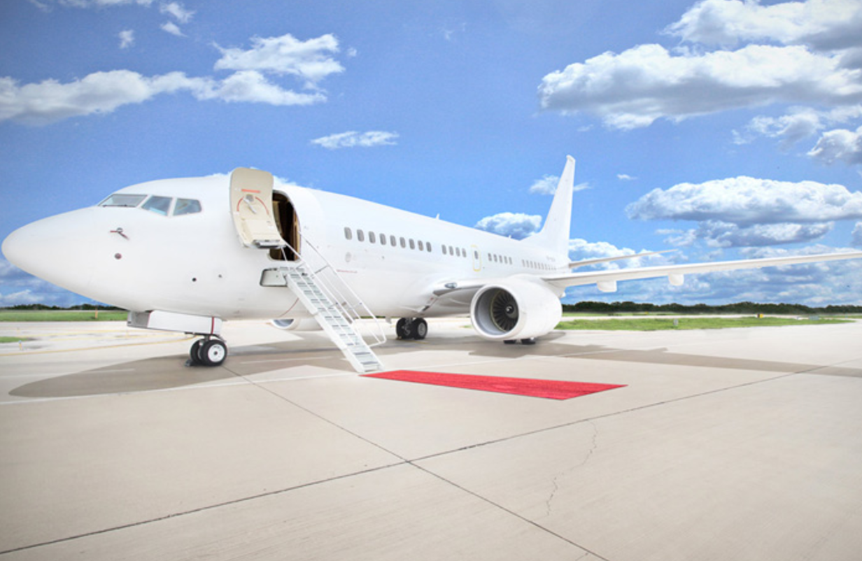 Image of tail VP-BOP