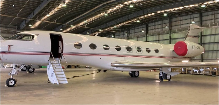 Image of tail VP-CVA