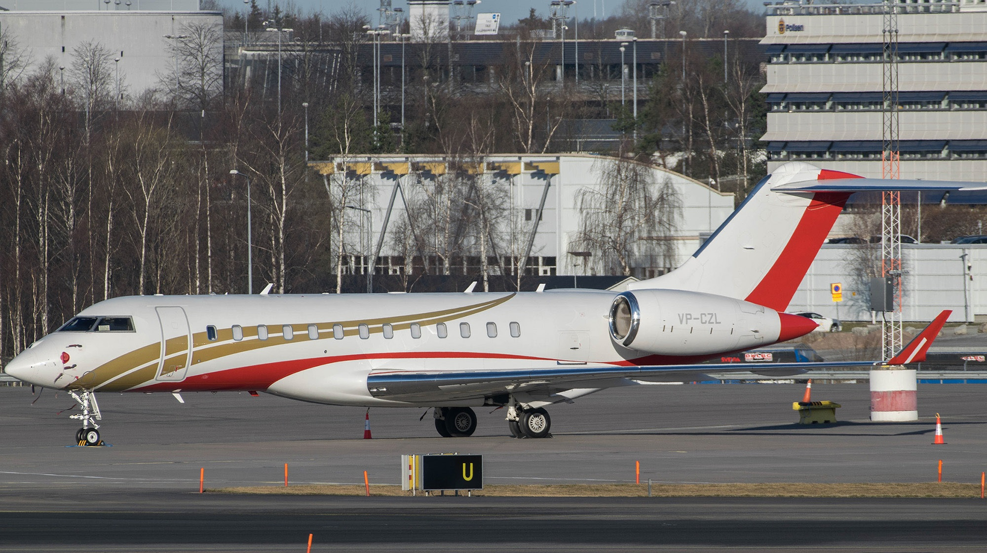 Image of tail VP-CZL